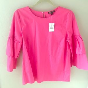 J Crew Mercantile peplum top